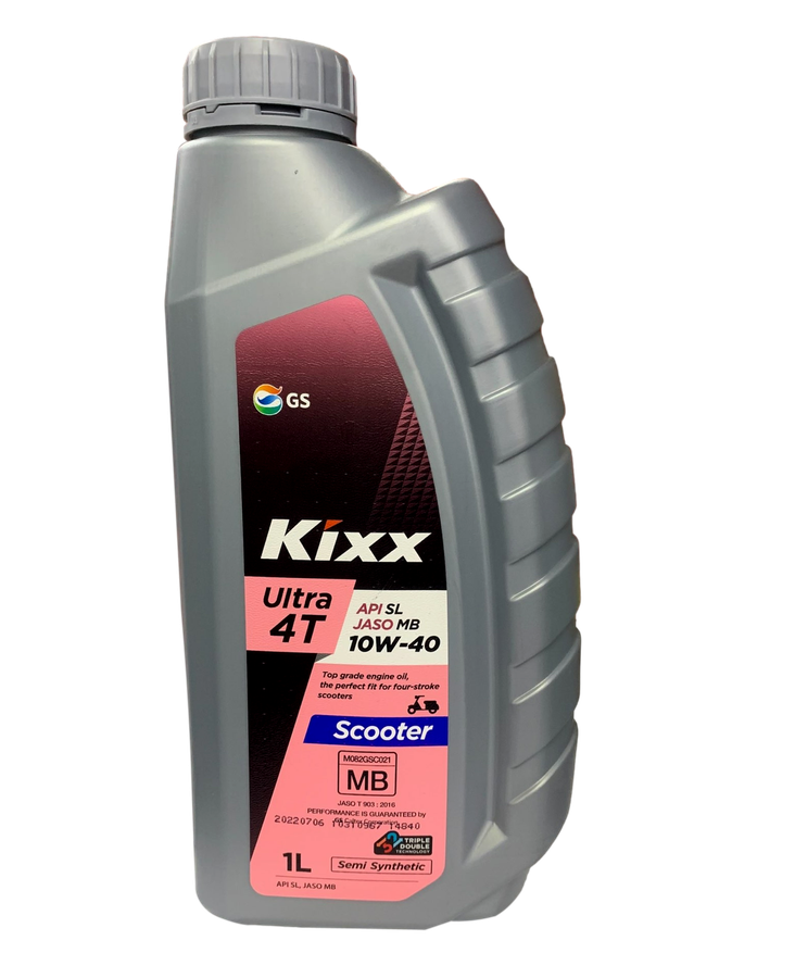 Aceite de Motor Kixx 10W40 Semisintetico Ultra Scooter 4 Tiempos