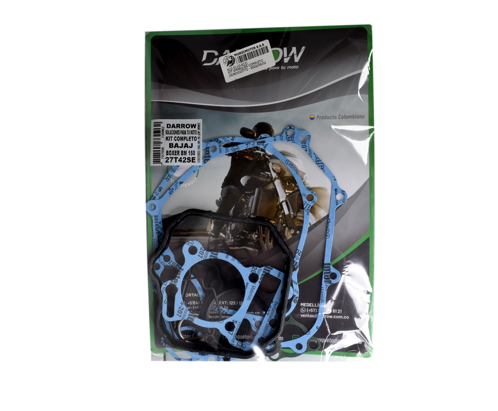 Kit de Empaques Boxer 150 Bm - Pulsar 150 As/Ns Generico Nacional GENERICO