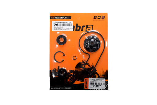 Kit Reten de Bomba (12-24-5.5) Pulsar 200 Ns Generico Nacional GENERICO