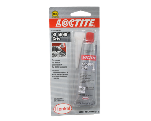 SILICONA LOCTITE GRIS 50 GRAMOS