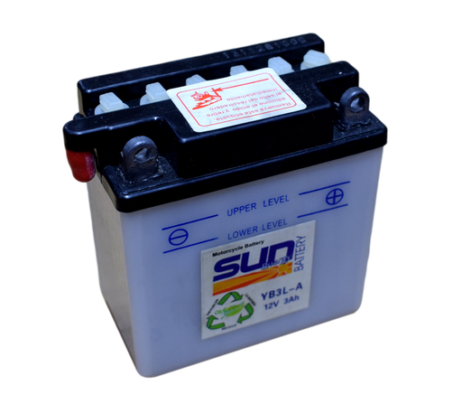 Bateria YB3L-A (12V-3Ah) Generico Chino (DT125-175K) GENERICO