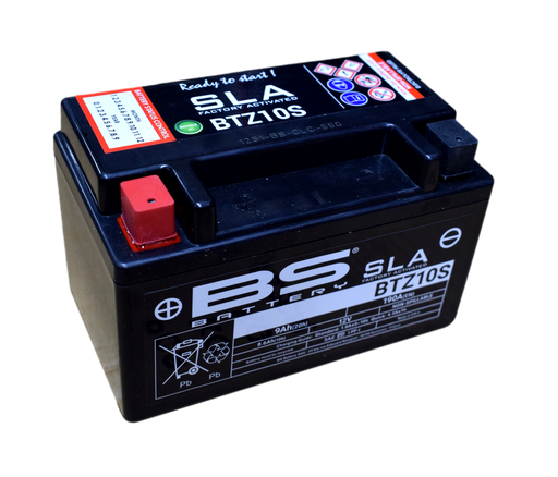 Bateria Bs YTZ10S (12V-9.1Ah) Generico Chino (Mt 09) GENERICO