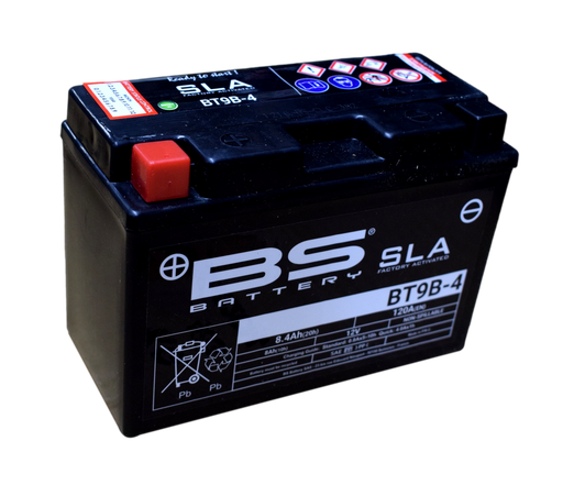 Bateria GT9B-4 (12V-8Ah) Generico Chino (Xt 660R) GENERICO