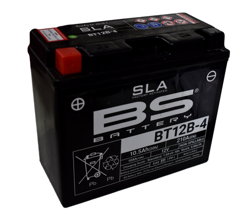 Bateria YT12B-BS (12V-10Ah) Generico Chino (FZ 600) GENERICO