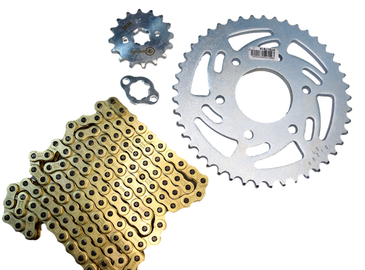 Kit Arrastre PULSAR 200 NS Generico Cassarella Nacional (16/45 Dientes - Paso 428) GENERICO
