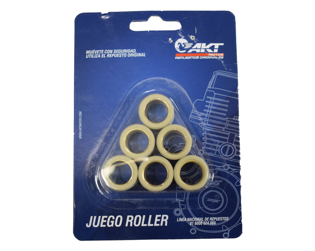 Roller DYNAMIC 125 PRO Akt Original (6 Unidades)