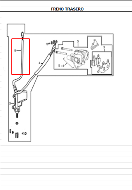 Switch de Stop TTX 180 Akt Original (Trasero)
