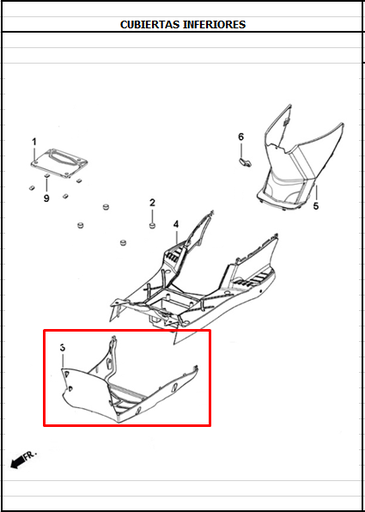 Protector de Motor DYNAMIC 125 - JET 4 Akt Original