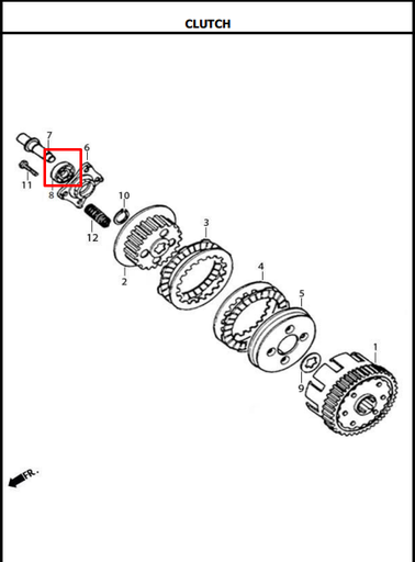 Balinera de Clutch 16003 17X35X08 Akt Original