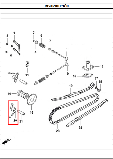 Balancin DYNAMIC 125 - JET 4 Akt Original