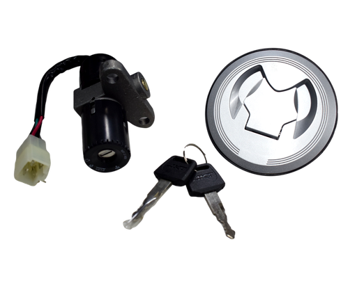 Switch de Encendido TTR 125 - TTR 150 (2013-16) Akt Original (Completo)