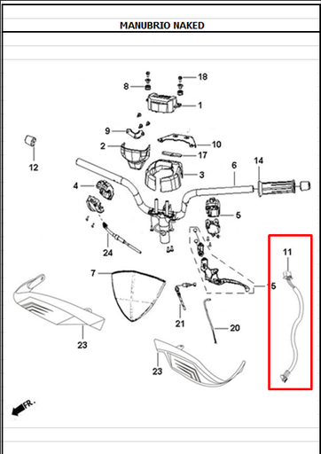 Sensor de Velocidad JET 4R - DYNAMIC-R 125 Akt Original