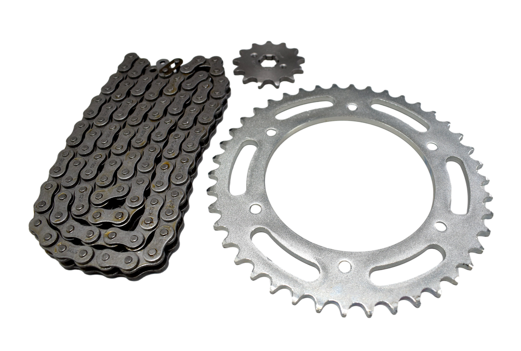 Kit Arrastre Ttr 125/150 Generico Global Steel Chino (13/42 Dientes) GENERICO