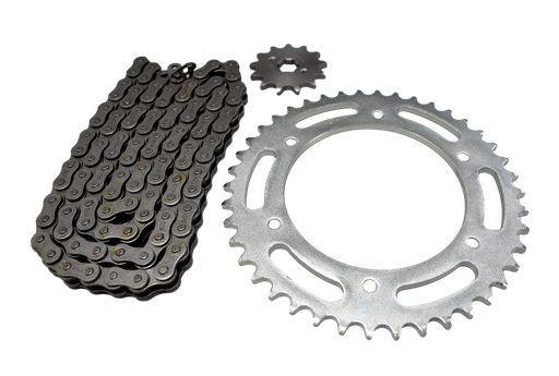 Kit Arrastre Ttr 125/150 Generico Global Steel Chino (13/42 Dientes) GENERICO