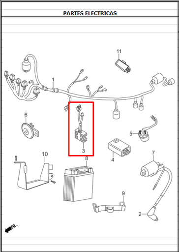 Regulador CR5 180 - TTR 180 - TTX 180 Akt Original