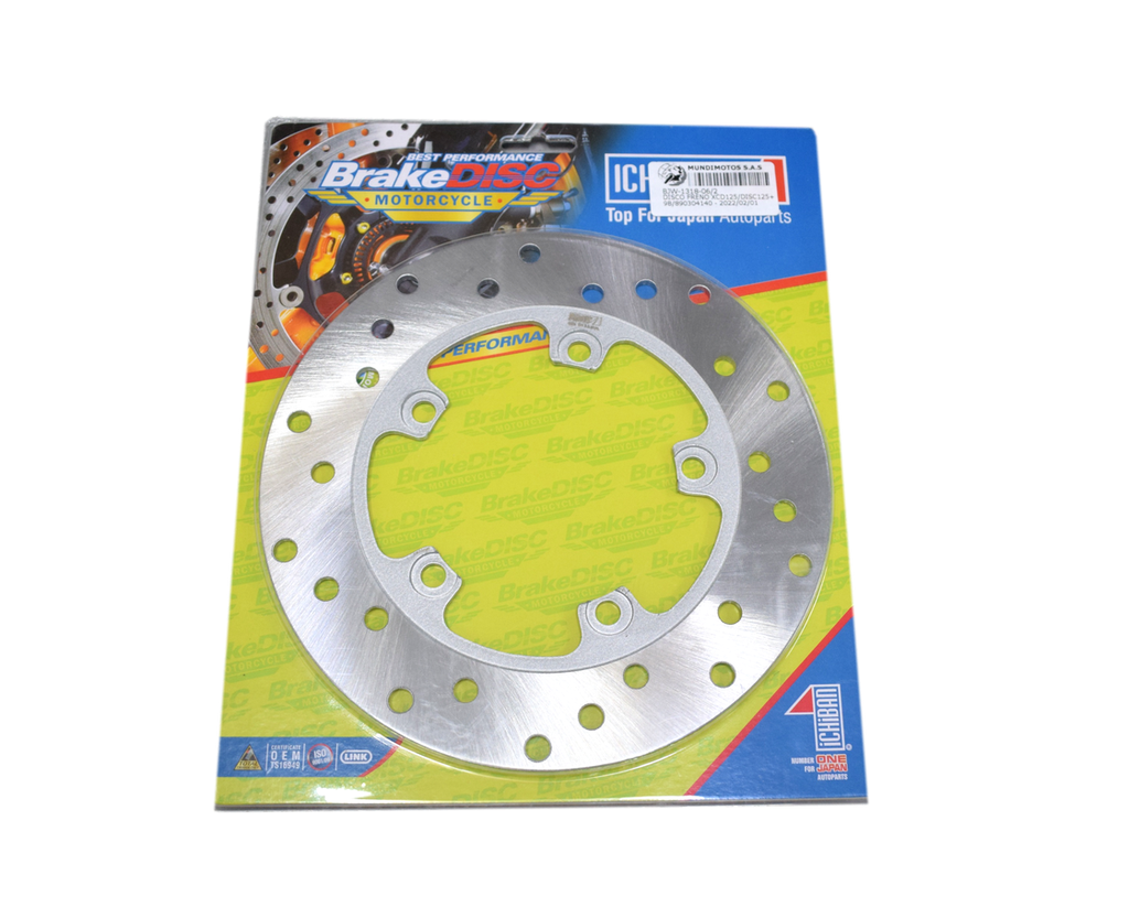 Disco Freno Delantero Xcd 125 - Discover 125 + Generico Chino GENERICO