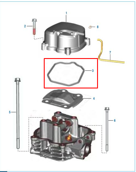 Oring Culatin Platino 125-5S Bajaj Original