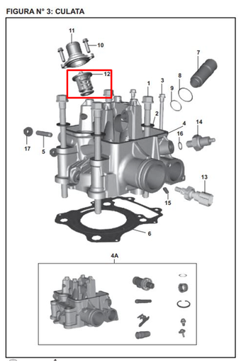 Termostato Pulsar 200 Ns Bajaj Original