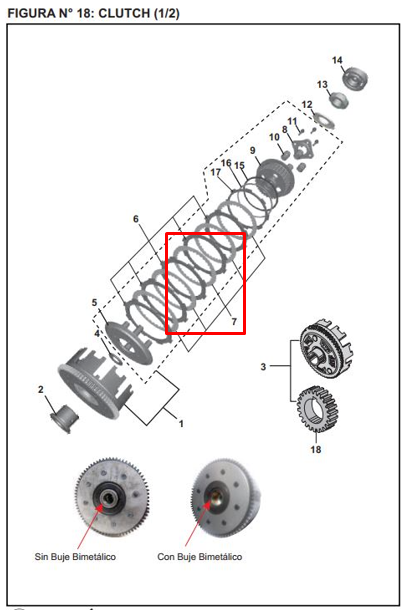 Disco Separador Wind 125 - Pulsar 200 Rs Bajaj Original