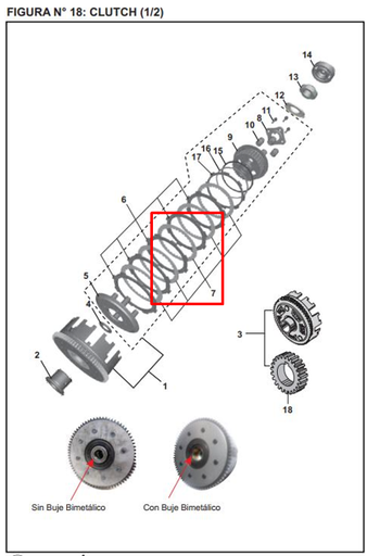 Disco Separador Wind 125 - Pulsar 200 Rs Bajaj Original