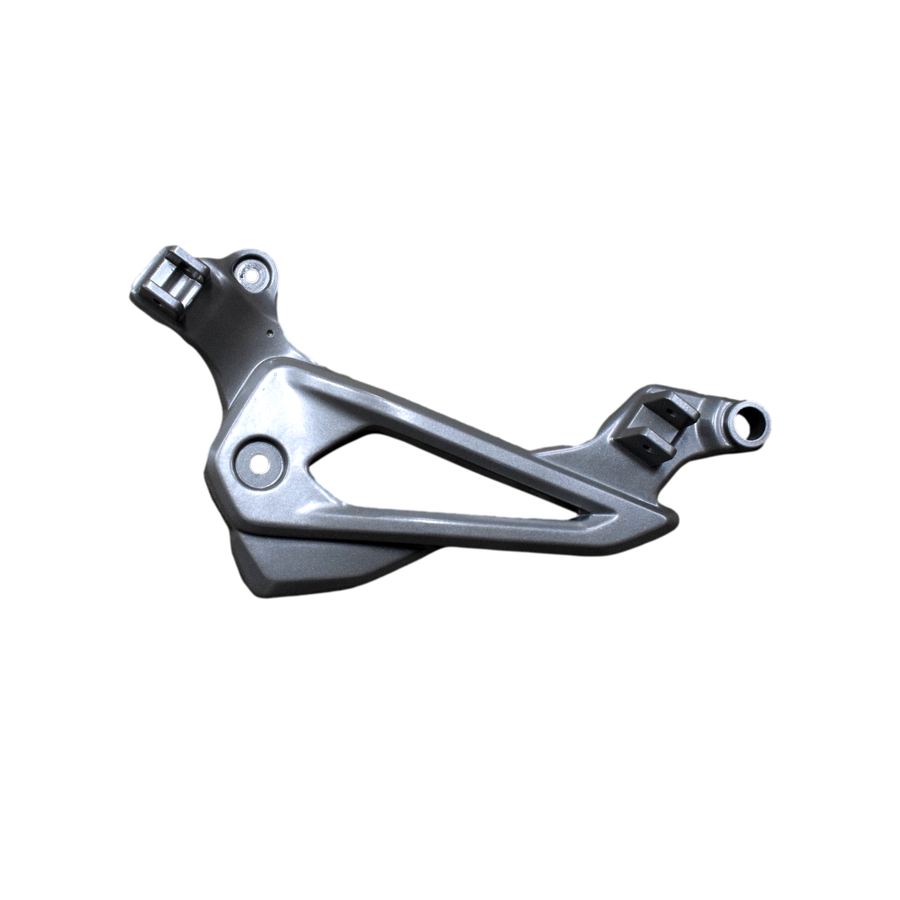 Soporte Reposapie Pulsar 135 Bajaj Original (Trasero derecho - Gris)