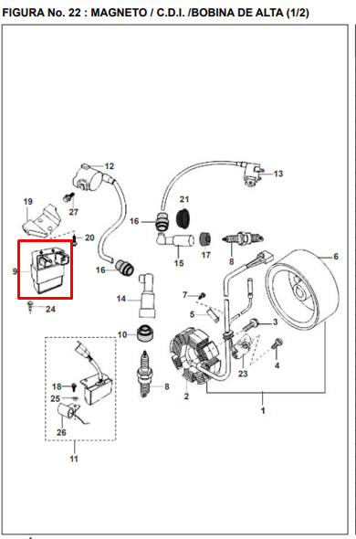 Cdi Pulsar 180 II Bajaj Original