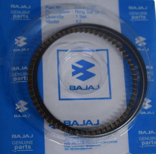 Anillos de Piston Pulsar 180 Bajaj Original (Estandar)