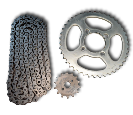 Kit Arrastre Discover 100 M Generico Global Steel Chino (14/42 Dientes) GENERICO