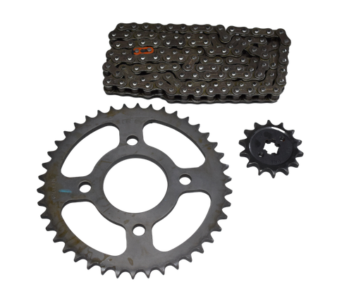 Kit Arrastre Discover 125 Ug Bajaj Original (14/42 Dientes)