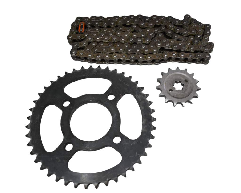 Kit Arrastre Pulsar 135 Bajaj Original (15/43 Dientes - Paso 428)