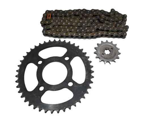 Kit Arrastre Pulsar 135 Bajaj Original (15/43 Dientes - Paso 428)