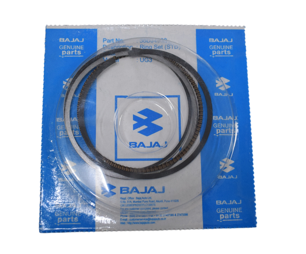 Anillos de Piston Discover 135 Bajaj Original (Estandar)