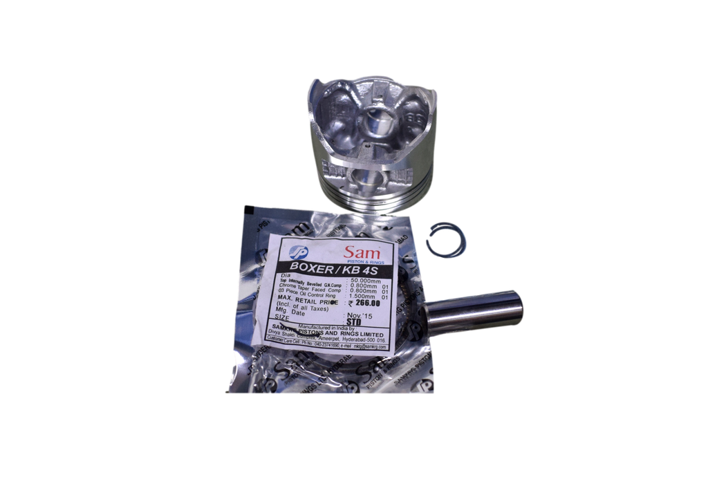 Kit Piston Boxer 100 Clasica Generico India (Estandar) GENERICO