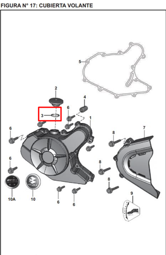 Oring Tapon de Tiempo Discover 125 St Bajaj Original
