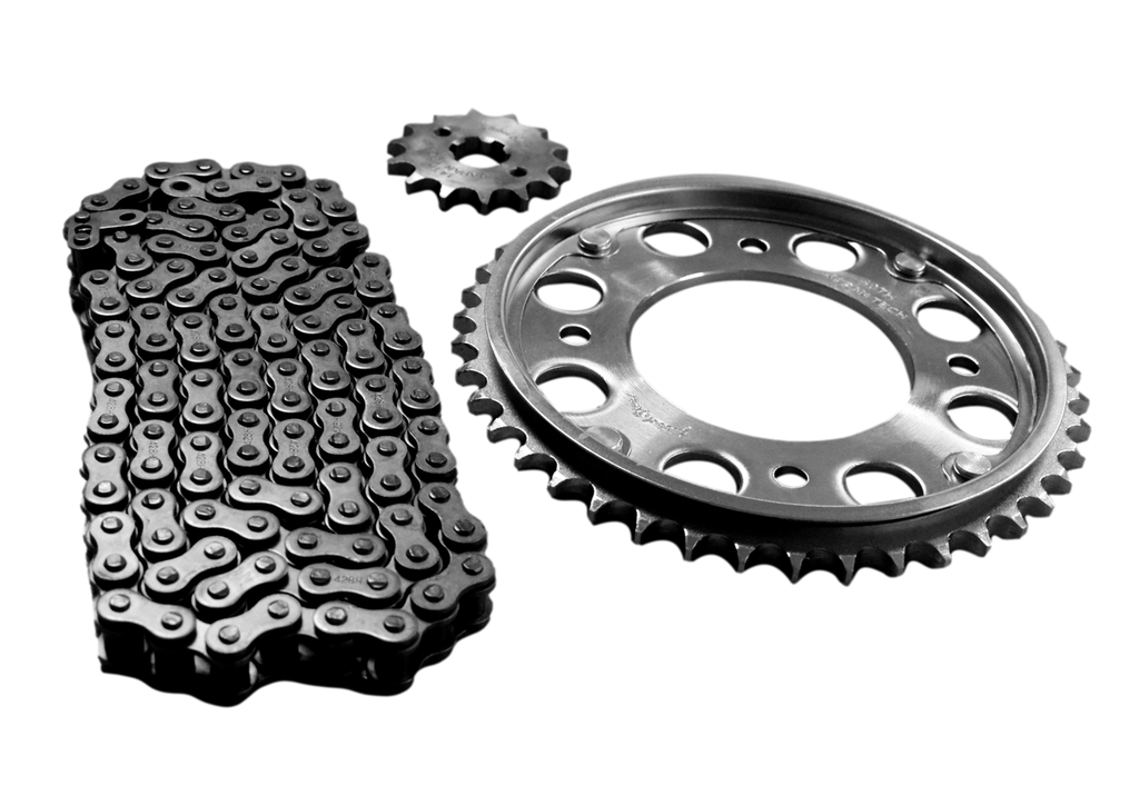 Kit Arrastre Cbf 125 Euro II Generico Global Steel Chino (14/43 Dientes) GENERICO
