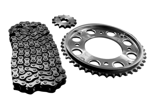 Kit Arrastre Cbf 125 Euro II Generico Global Steel Chino (14/43 Dientes) GENERICO