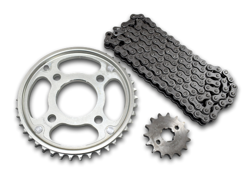 Kit Arrastre Invicta 150 Generico Global Steel Chino (15/42 Dientes) GENERICO