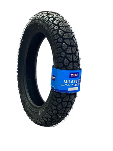 Llanta CEAT 90/90-12 MILAZE X5 Sellomatic