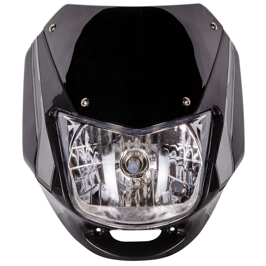 Carenaje Negro+Visor+Farola+Calca Gris Boxer Ct 100 OEM Kit