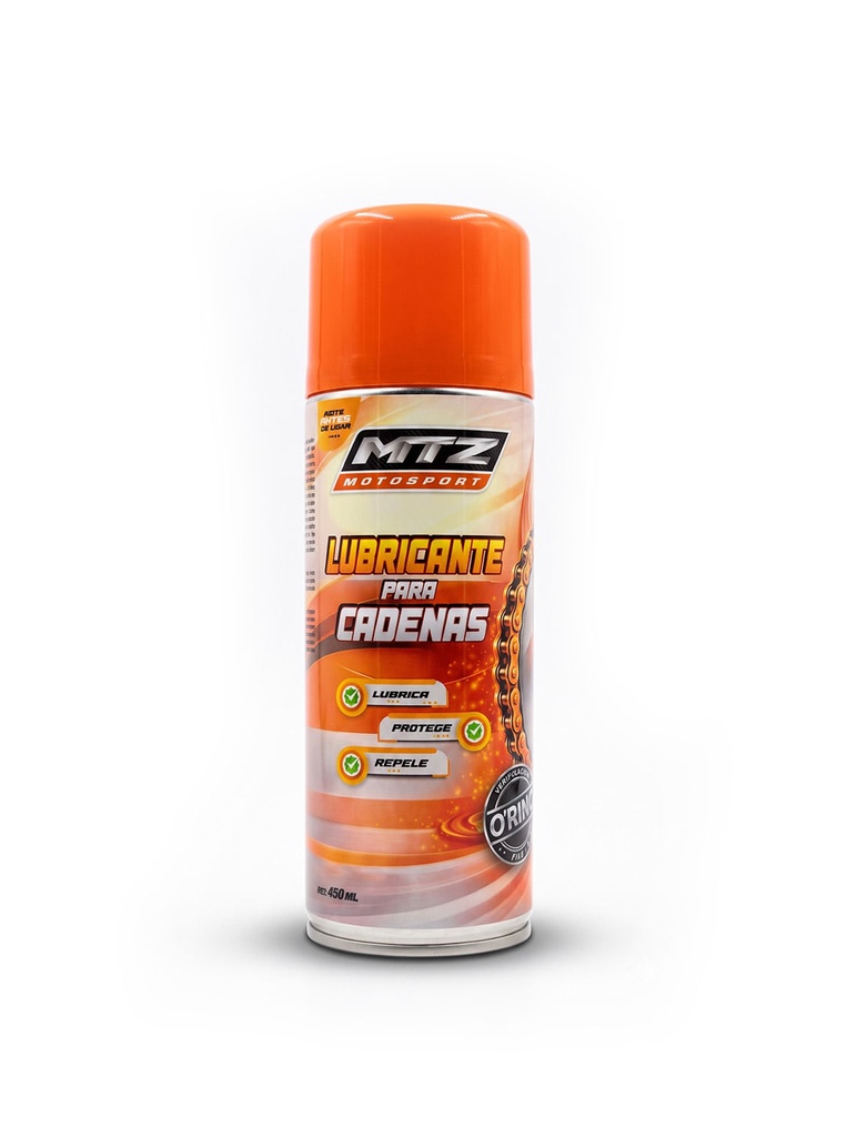 MTZ MOTO LUBRICANTE PARA CADENAS/MTZ_15x450ml