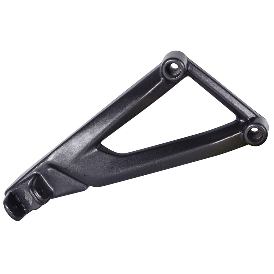 Soporte Reposapie Trasero Derecho Gris Oscuro Pulsar 200 NS-160 NS Genui Unidad