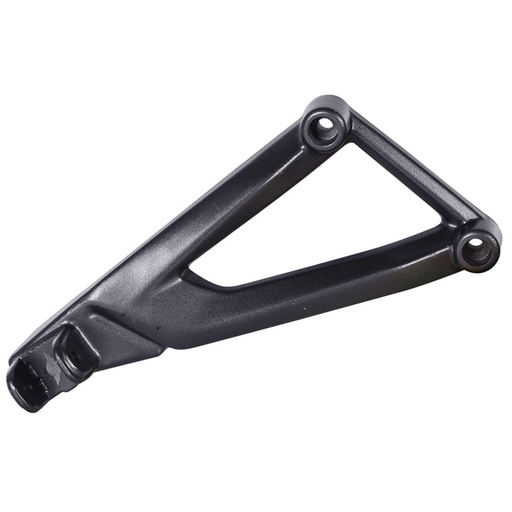 Soporte Reposapie Trasero Derecho Gris Oscuro Pulsar 200 NS-160 NS Genui Unidad