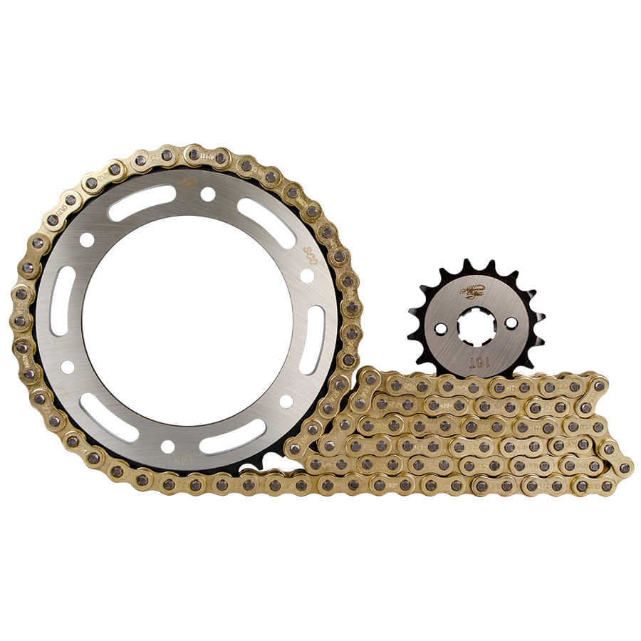 Kit Arrastre 16X48 (428h-132) XRE 190-ABS Revo Scorpion KitX3