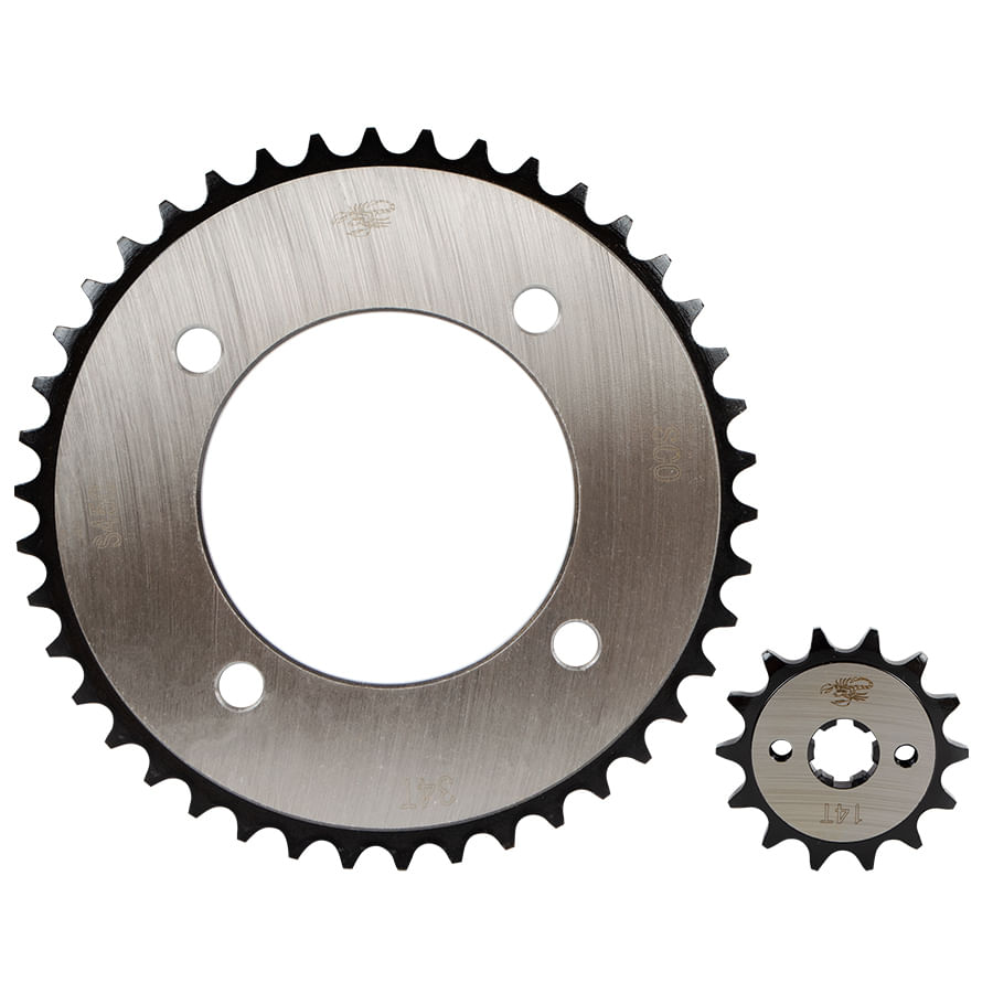 Kit Sprocket 14X34 (428) BIZ 125 KS-ES-+ Revo Scorpion KitX2