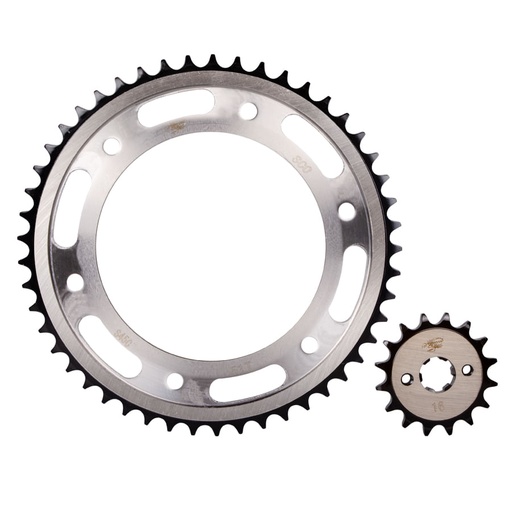Kit Sprocket 16X51 (428) XR 125L BRIO-150L Revo Scorpion KitX2