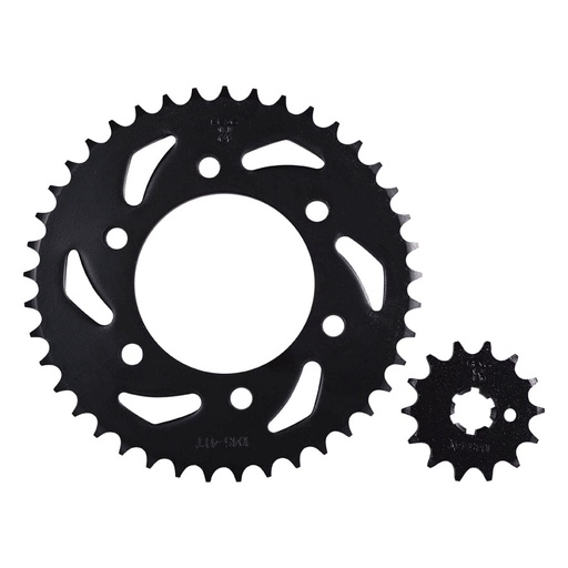 Kit Sprocket 14X41 6H (428) FZ 16, FZ 2.0 (Freno de Banda Trasero) Revo Spider KitX2