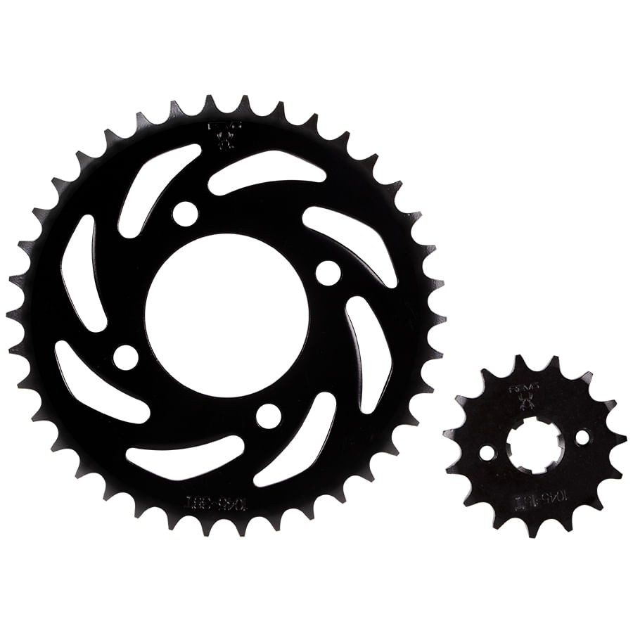 Kit Sprocket 15X38 (428) EVO 125-150 NE-NEW Revo Spider KitX2
