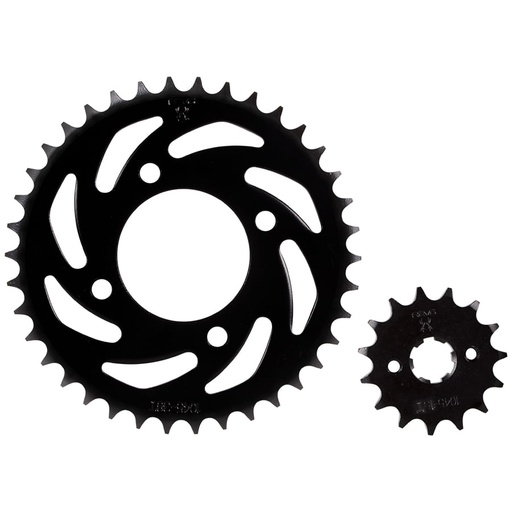 Kit Sprocket 15X38 (428) EVO 125-150 NE-NEW Revo Spider KitX2