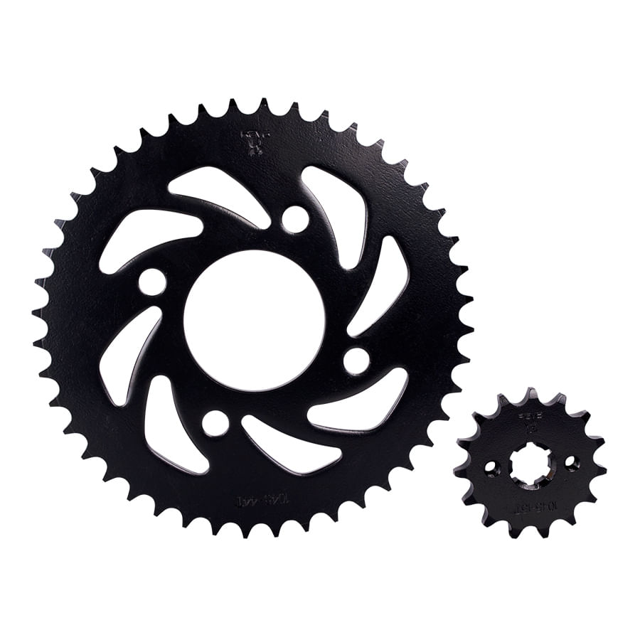 Kit Sprocket 15X44 (428) Pulsar 180-II-(2009)-Black TEC Revo Spider KitX2