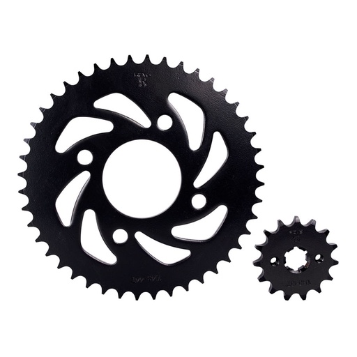 Kit Sprocket 15X44 (428) Pulsar 180-II-(2009)-Black TEC Revo Spider KitX2